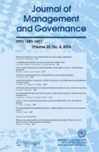 Zum Artikel "Publikation im Journal of Management and Governance"